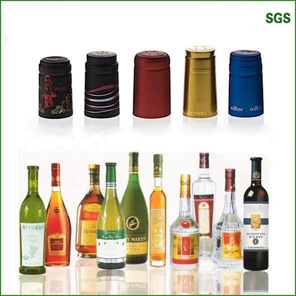 Green Color PVC Wine Capsule for Beverage Packing