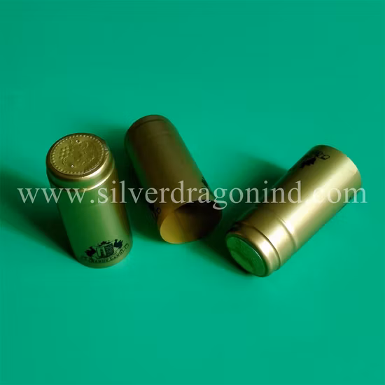 種類ロゴ入り熱収縮ワインカプセル